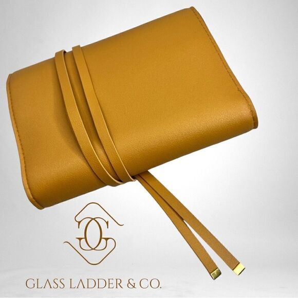 GLASS LADDER & CO. Katherine Tech Organizer Roll  Vegan Leather - Picture 1 of 11